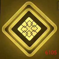 Светильник светодиодный Мелодия Света Узор 6105/200*200-30W 220В 30Вт Белый картинка 